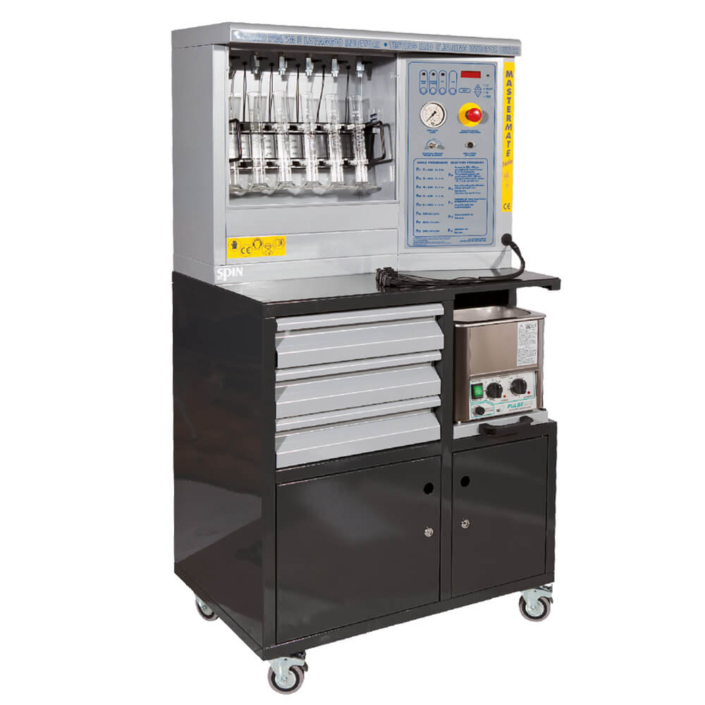 Marcotools Mastermate PROFI banco prova iniettori 6 cilindri