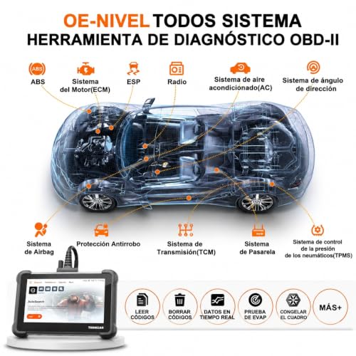 Thinkcar THINKSCAN 672 Diagnostica OBD2 Tutti Sistemi 28 Reset