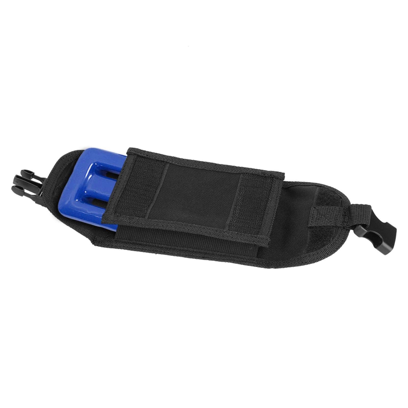 OUKENS Tasca Pesi Immersione 3 kg Nylon Nero