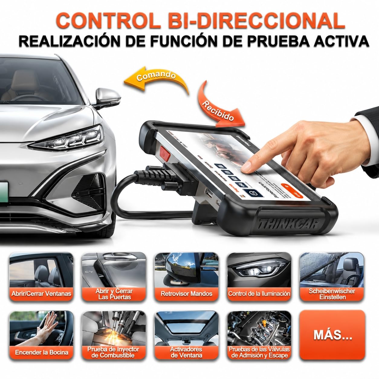 Thinkcar THINKSCAN 672 Diagnostica OBD2 Tutti Sistemi 28 Reset