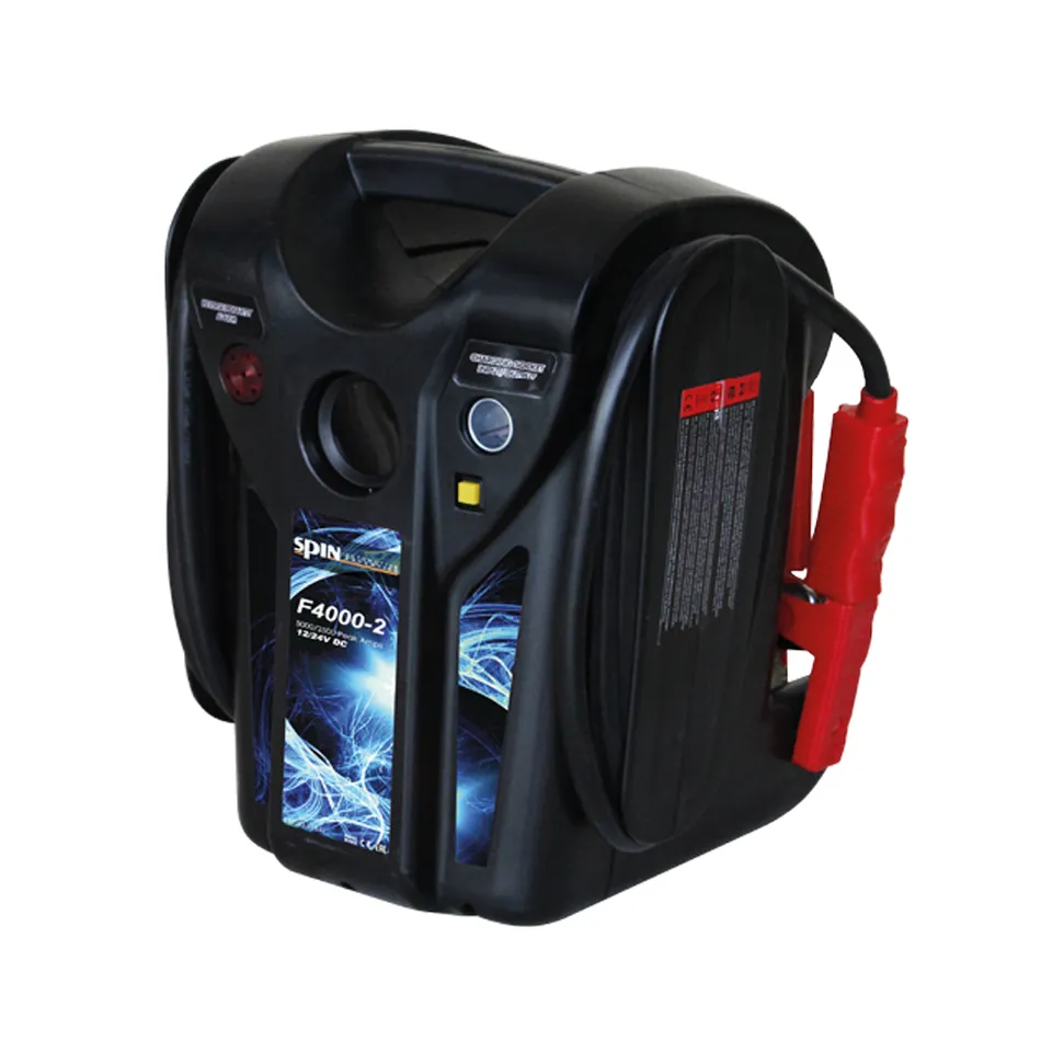Marcotools F4000-2 Avviatore Emergenza 12/24V 2x22Ah