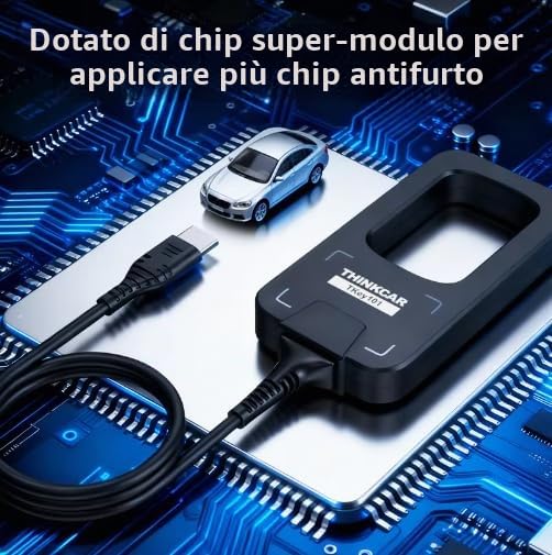 Thinkcar TKEY 101 Programmatore Chiavi Auto con 6 Chiavi
