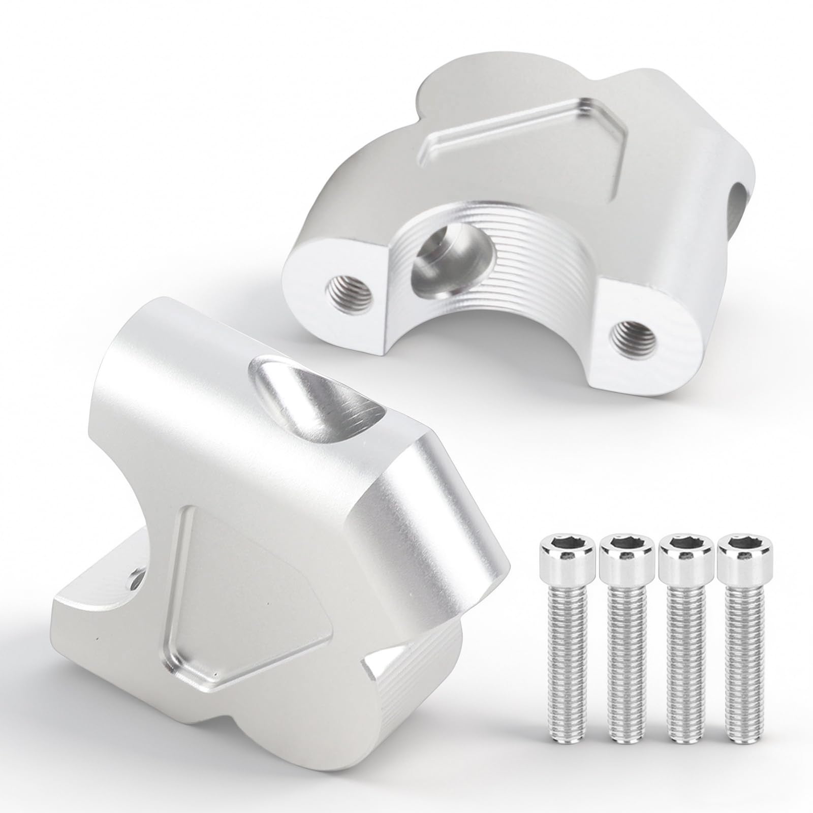 OUKENS rialzo manubrio moto BMW R1200GS 30mm alluminio 2pz