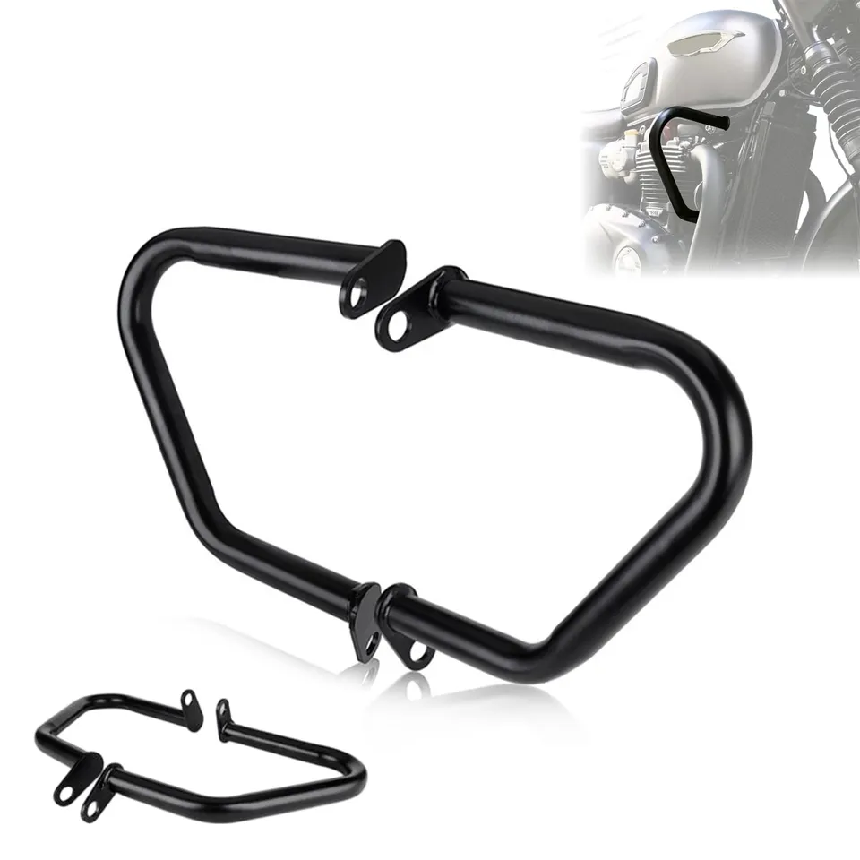 Oukens paramotore FG007BK Triumph Bonneville nero 2 pz
