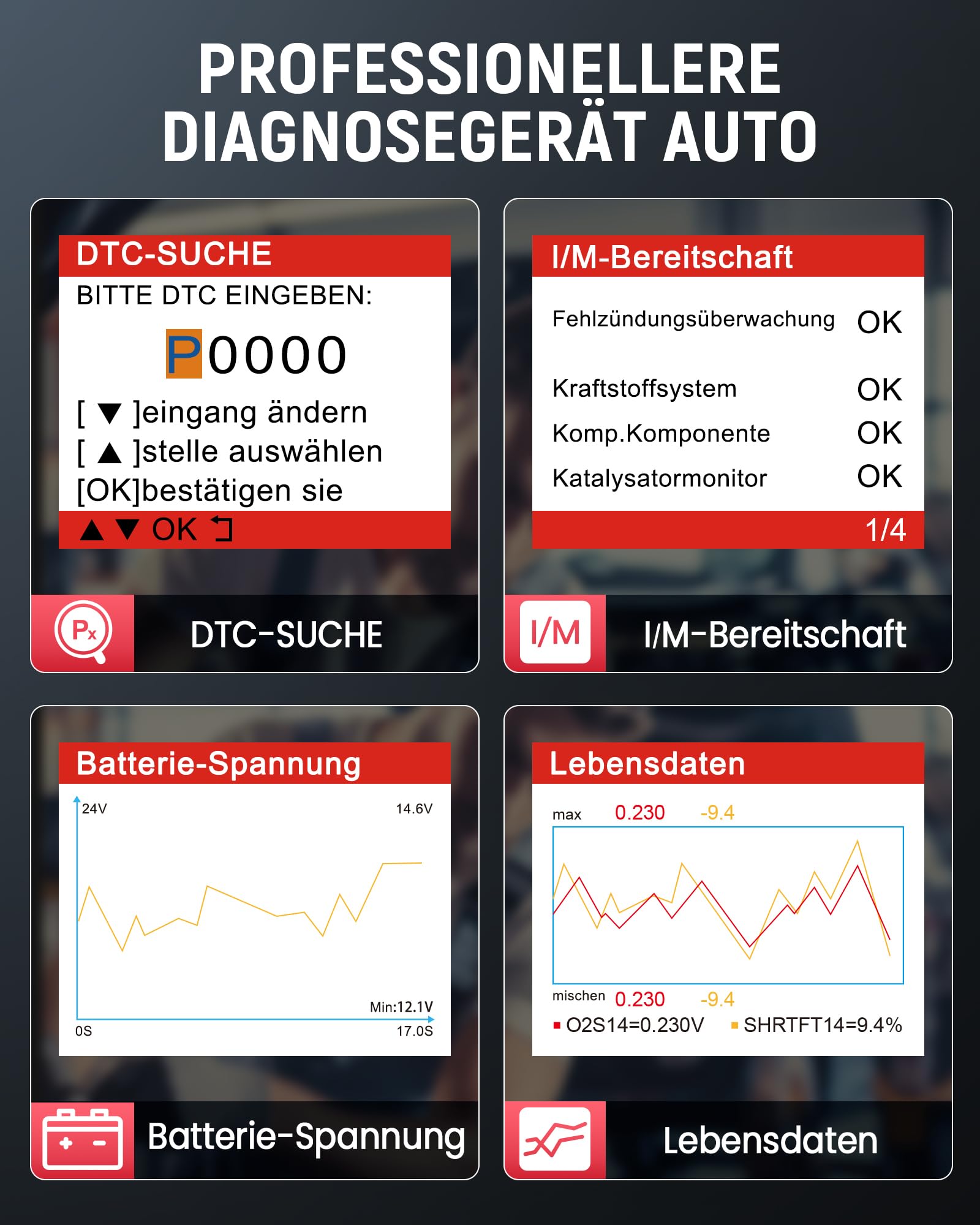 Thinkcar Thinkobd 100 lettore auto universale OBD2 motore