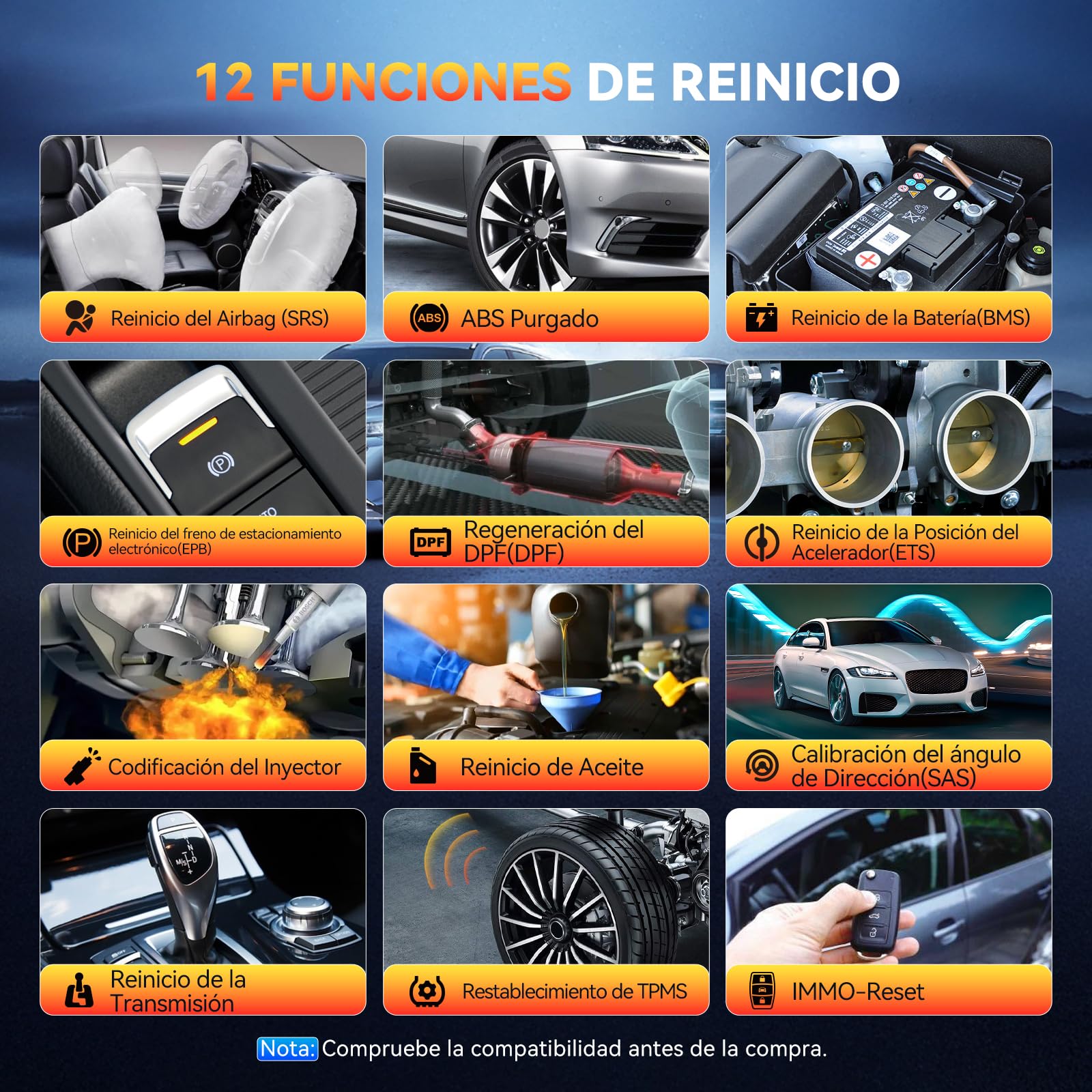 Thinkcar THINKSCAN 662 Diagnosi Auto OBD2 4 Sistemi