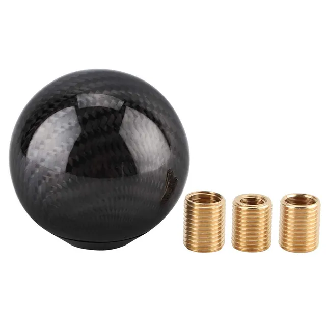 OUKENS Pomello Cambio Manuale Universale Nero Carbonio