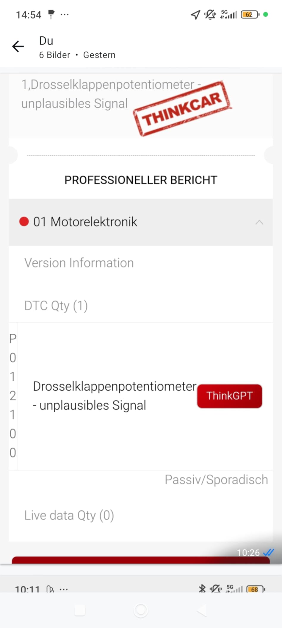 Thinkcar Thinkdiag Mini adattatore auto Bluetooth tutti sistemi