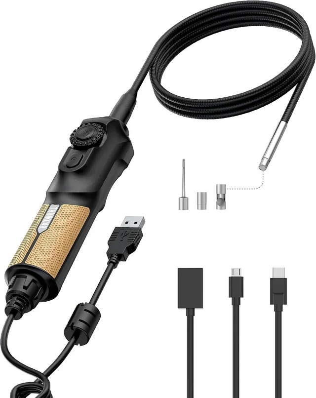 Thinkcar TES102 Endoscopio Auto 5,5 mm 2MP HD 900 mm