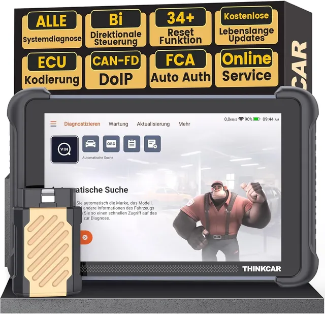 Thinkcar Thinkscan 689BT tester diagnosi auto bidirezionale 34 reset