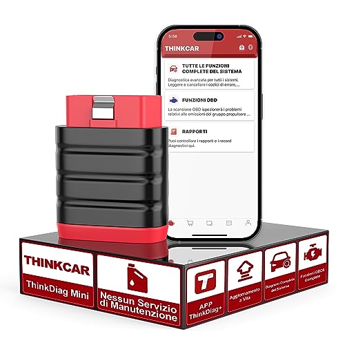 Thinkcar THINKDIAG Mini Scanner OBD2 Bluetooth Auto VIN Completo