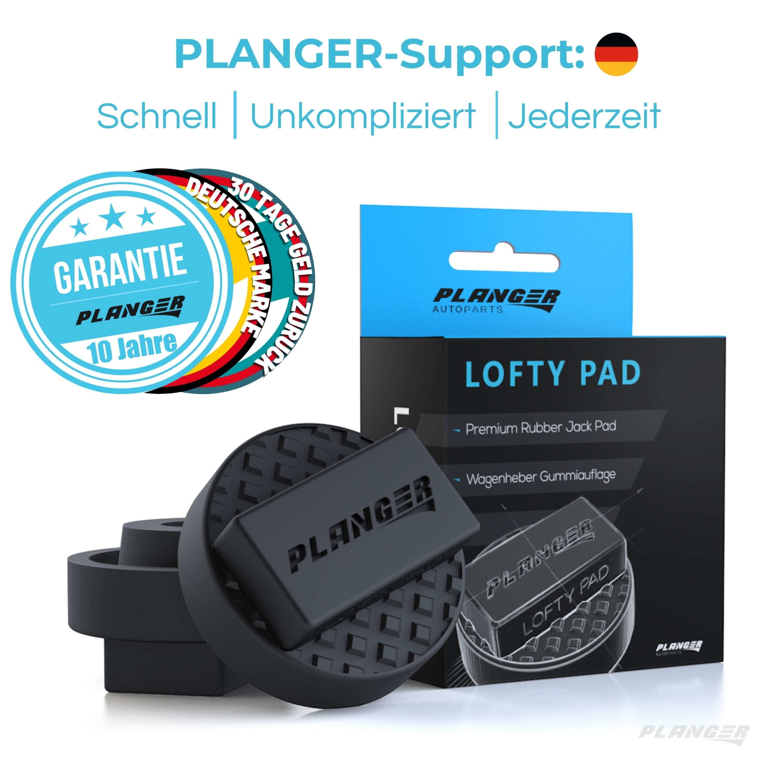 PLANGER Lofty Pad Tampone Gomma per Cric BMW Mini Opel 3,5t