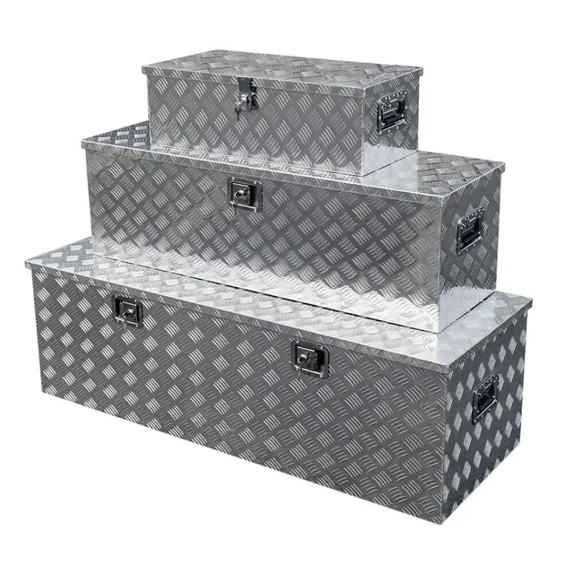 Marcotools Set 3 contenitori alluminio alta resistenza