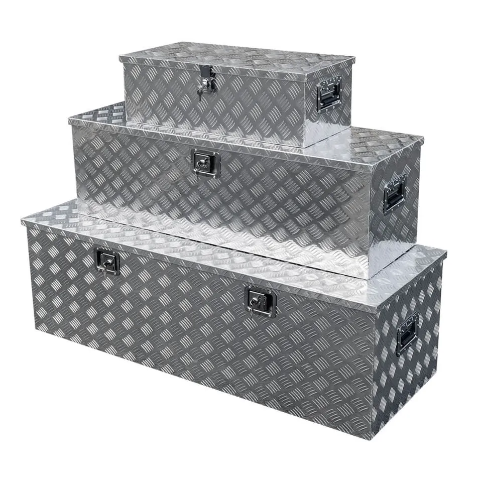 Marcotools Set 3 contenitori alluminio alta resistenza