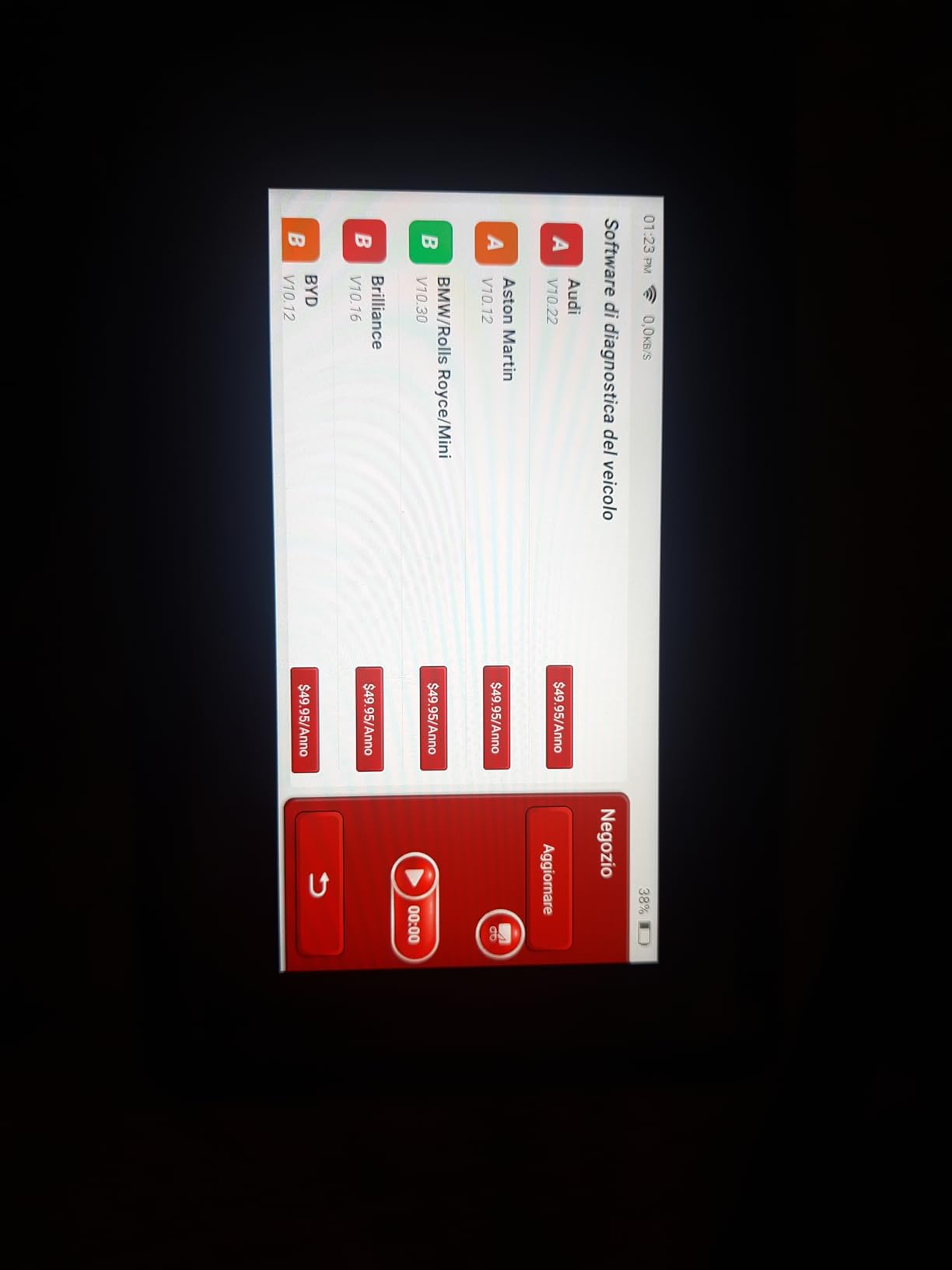 Thinkcar Thinkscan Max 2 scanner auto tutti sistemi 28 reset