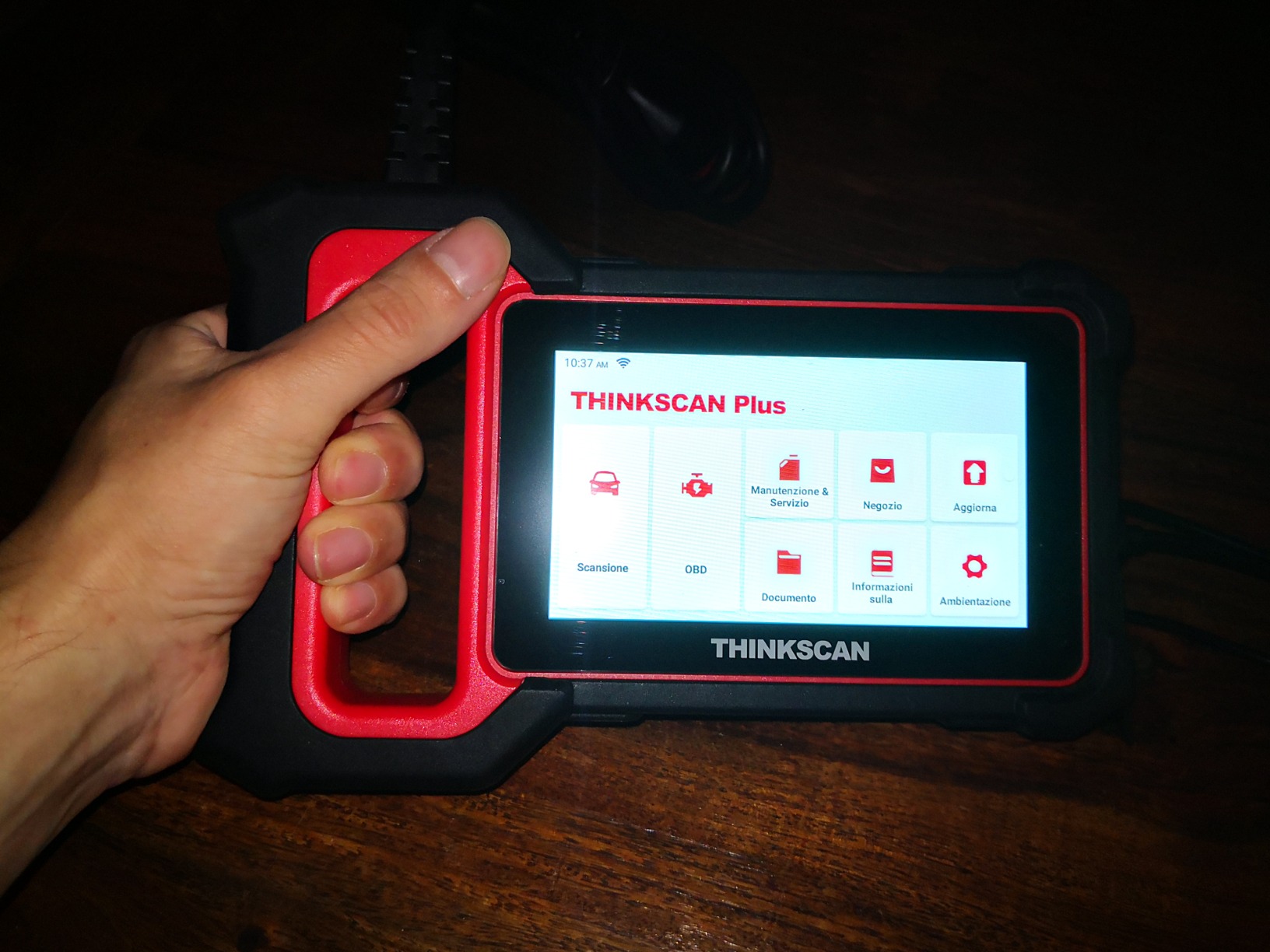 Thinkcar Thinkscan Plus S5 diagnostica auto 4 sistemi