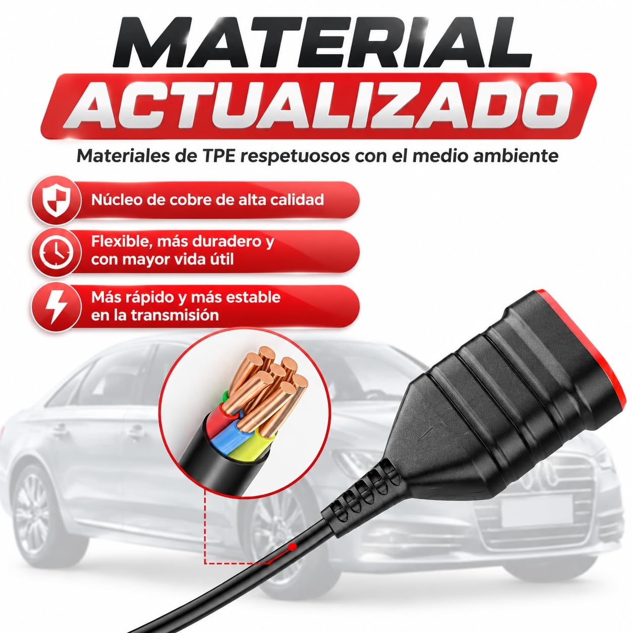 Thinkcar Cavo Prolunga OBD2 16 Pin Universale Sottile