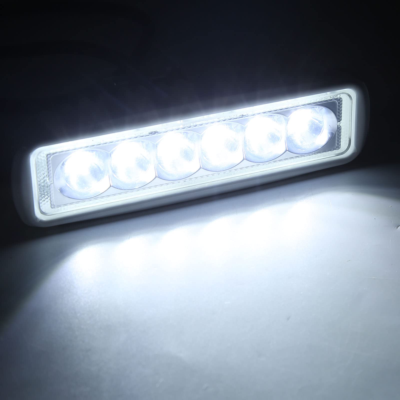 OUKENS LED Light Bars Faro Barca 12V 24V IP67 Bianco