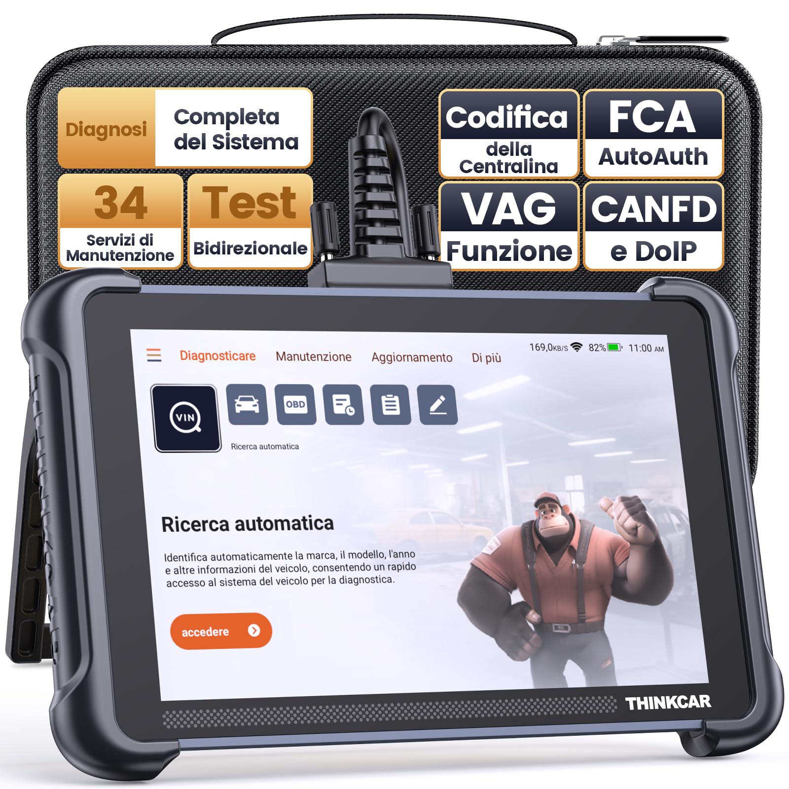Thinkcar THINKSCAN 689 Diagnosi Auto OBD2 Full System