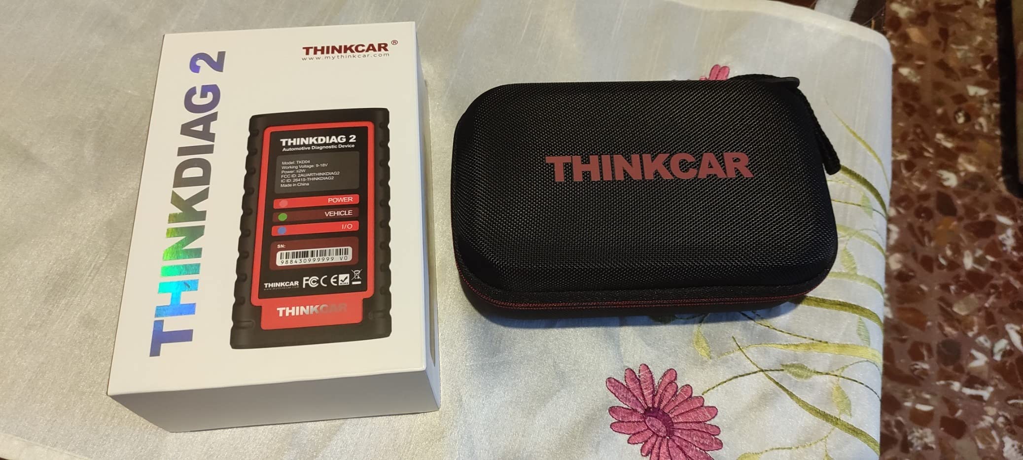 Thinkcar Thinkdiag 2 scanner auto Bluetooth CAN FD 15 reset