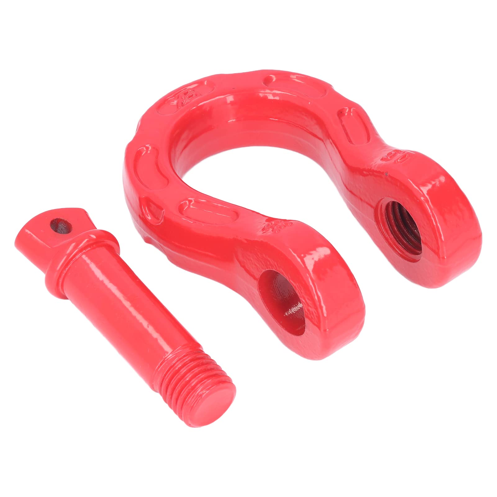 OUKENS Grillo Traino a D Rosso Acciaio 5T 22 mm
