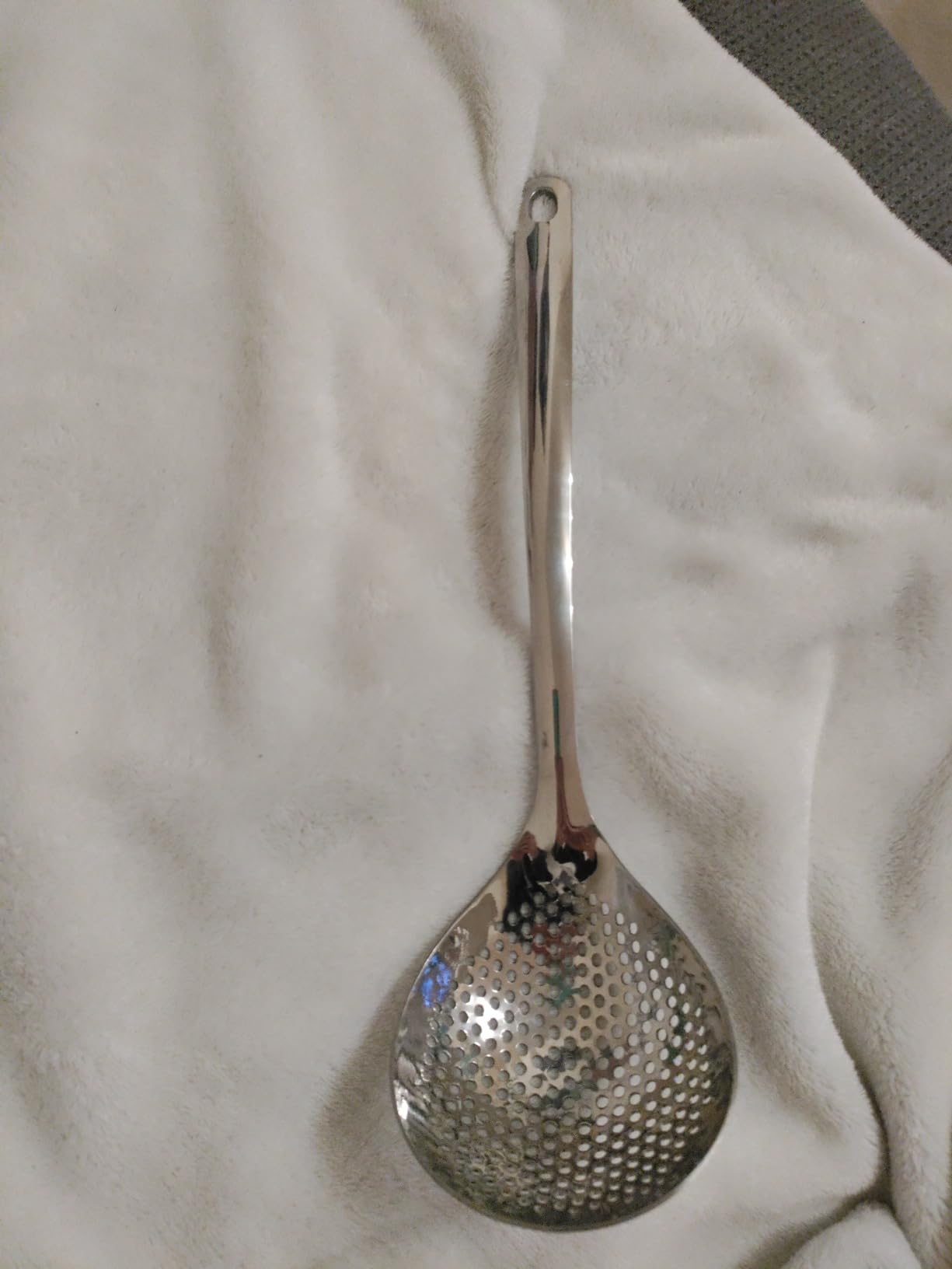 Oukens schiumarola acciaio inox 30 cm 2 pezzi