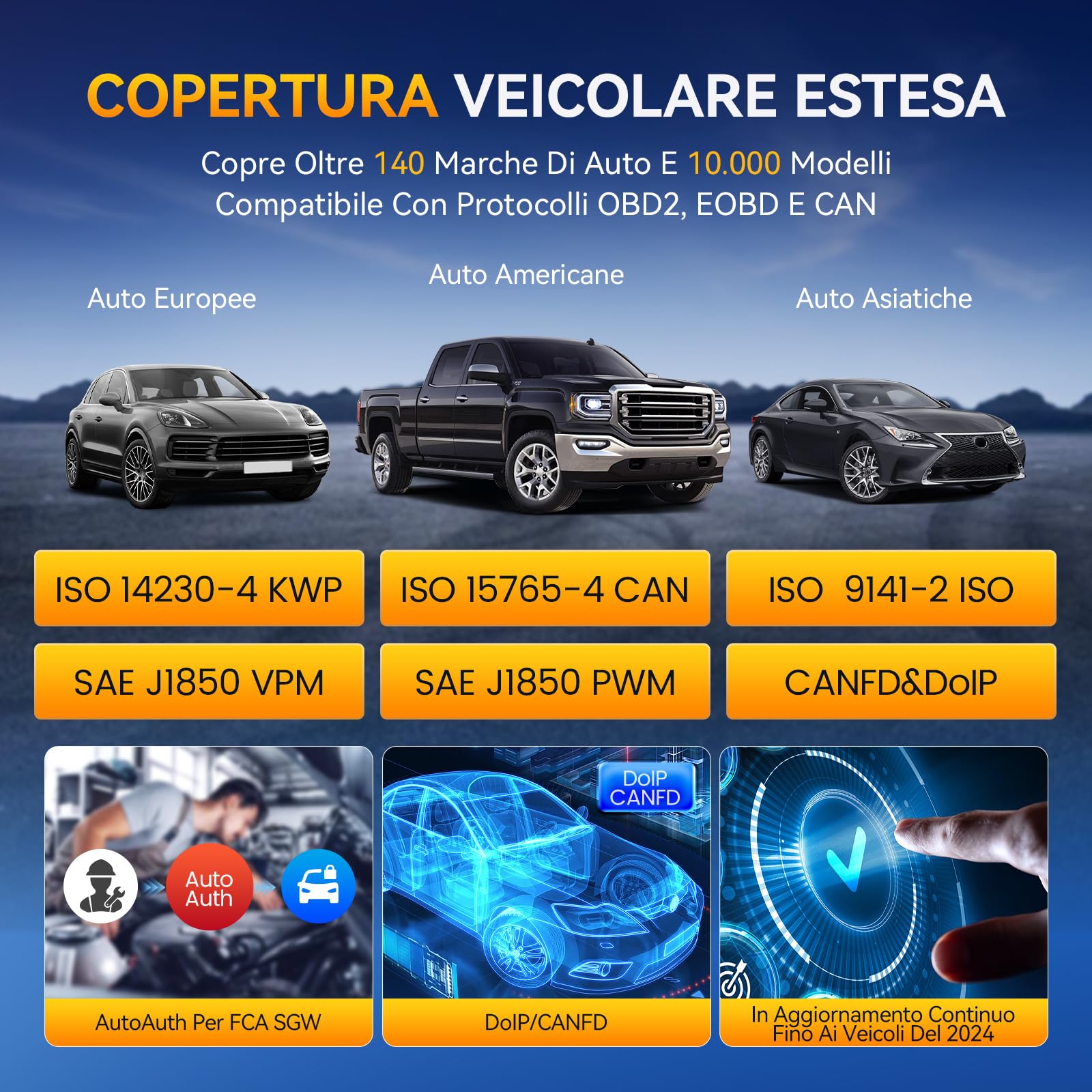 Thinkcar THINKSCAN 662 Scanner OBD2 4 Sistemi 12 Reset