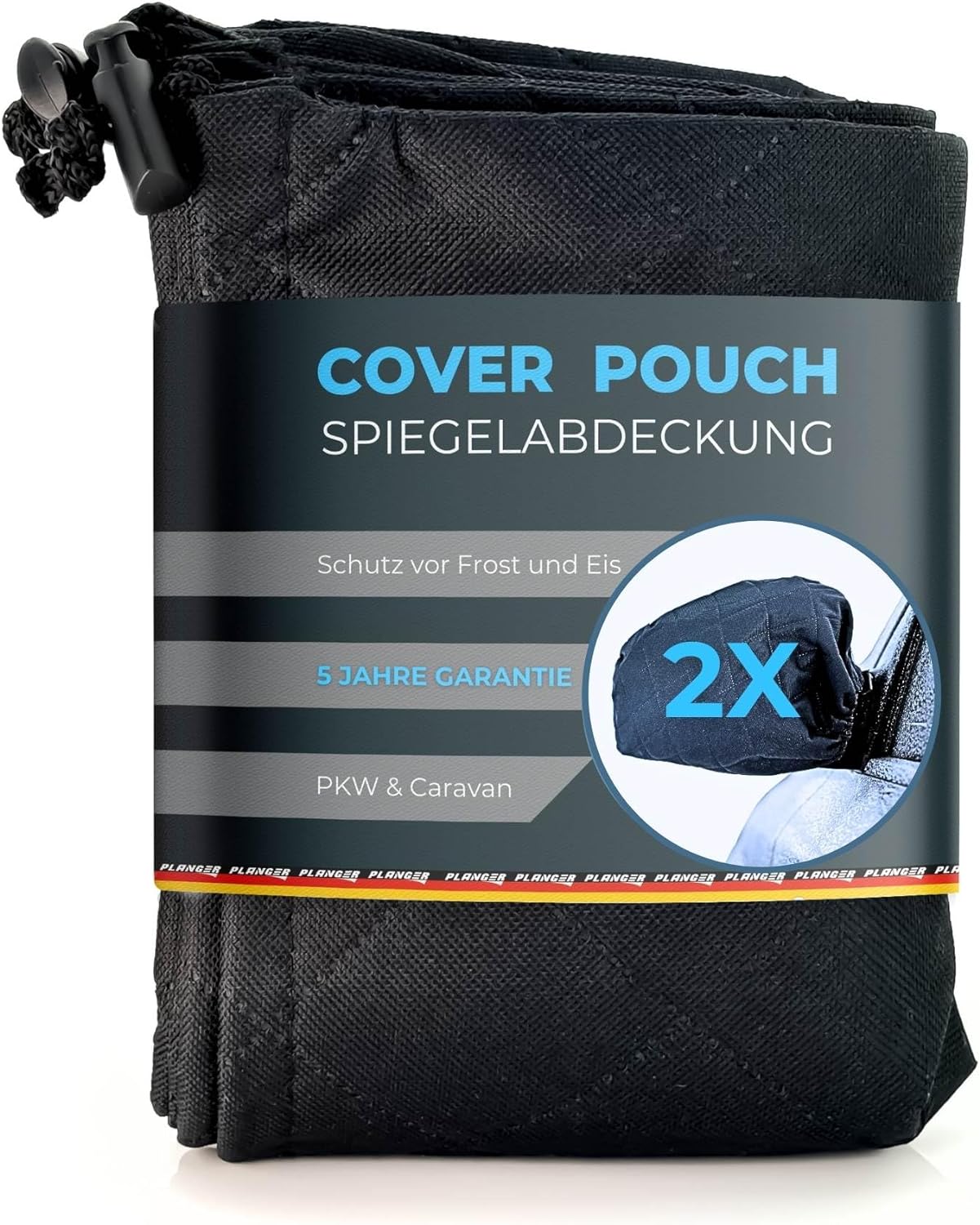 PLANGER Zubehör Mirror Cover coprispecchietti auto protezione