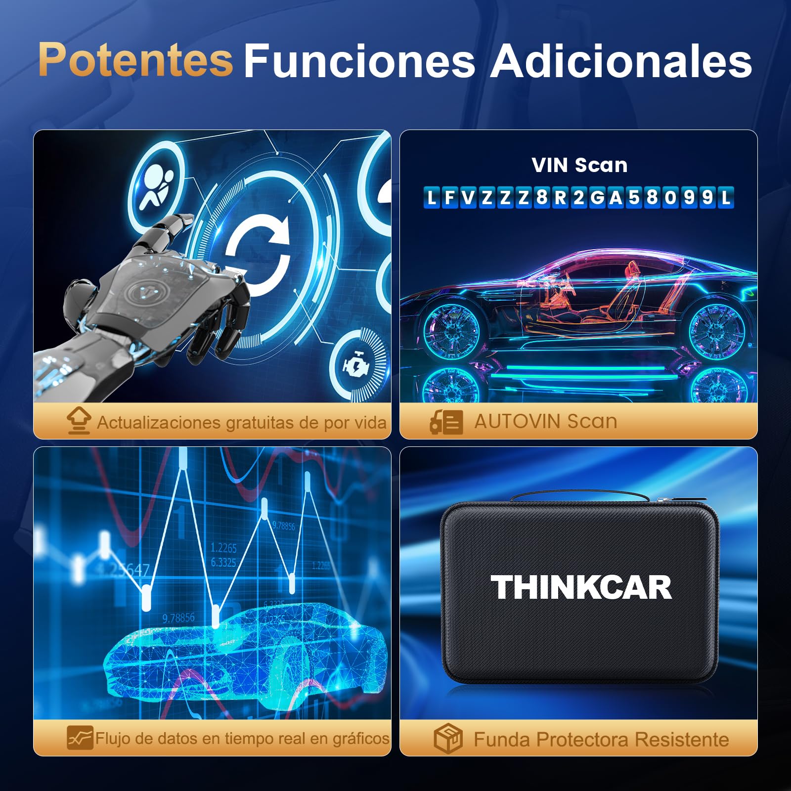 Thinkcar Thinkscan 689 diagnostica auto OBD2 tutti i sistemi