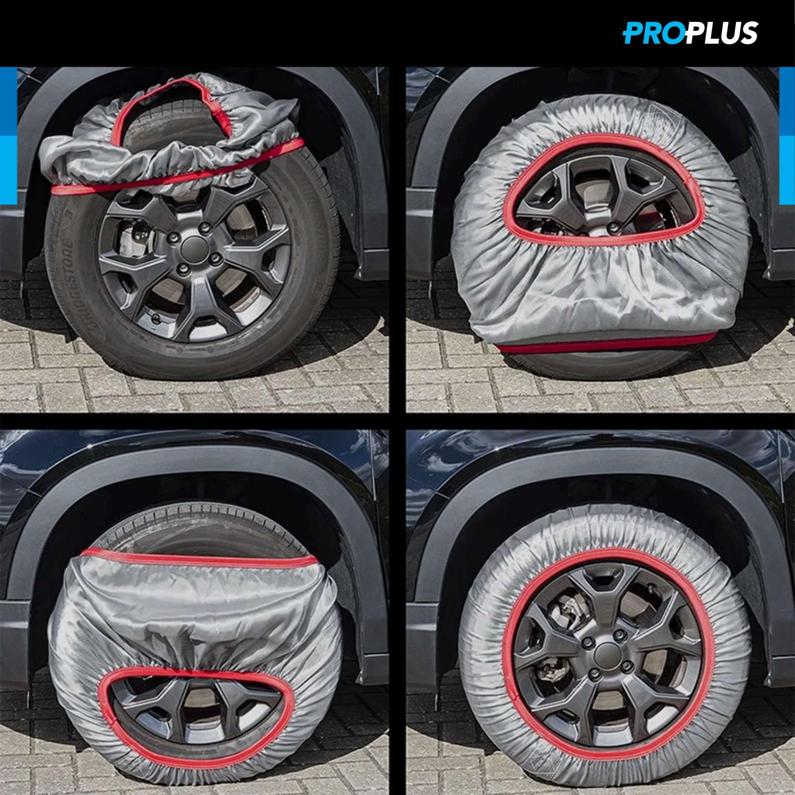 ProPlus CWS80 Calzari Neve Auto Set 2 Pezzi PET