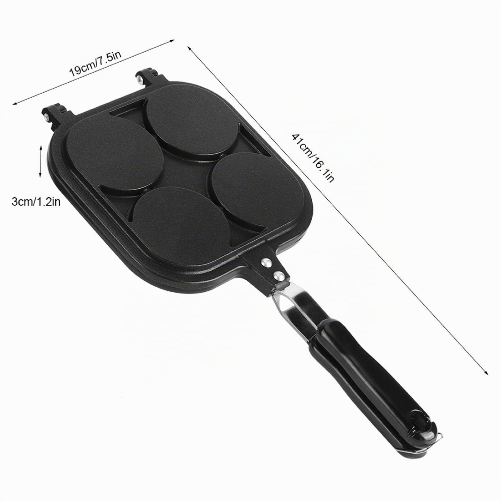 OUKENS Padella Pancake Doppia Faccia Antiaderente 41 cm