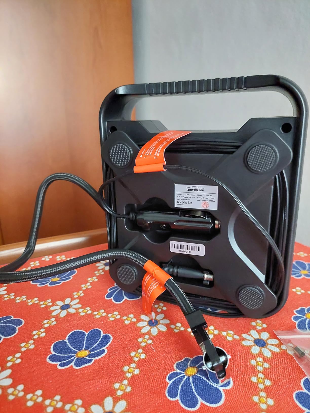 WindGallop Compressore Aria Auto Portatile 12V LCD LED
