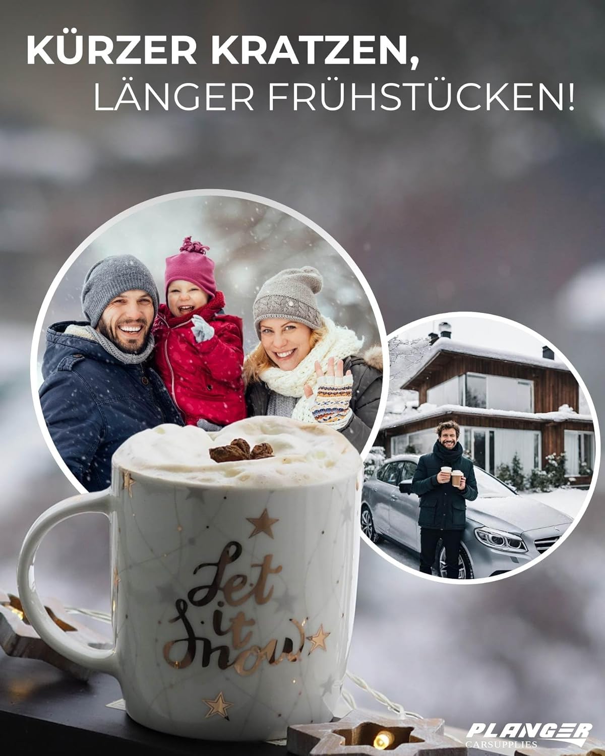 PLANGER Zubehör Mirror Cover coprispecchietti auto protezione