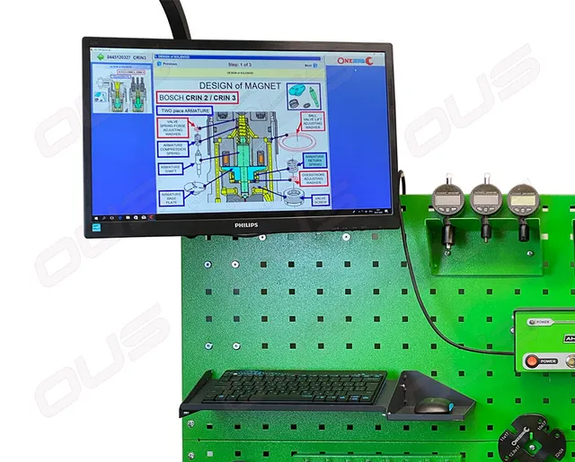 OUS Otomotiv CR Injector Tools TD-30SW-00 software iniettori CRI CRIN