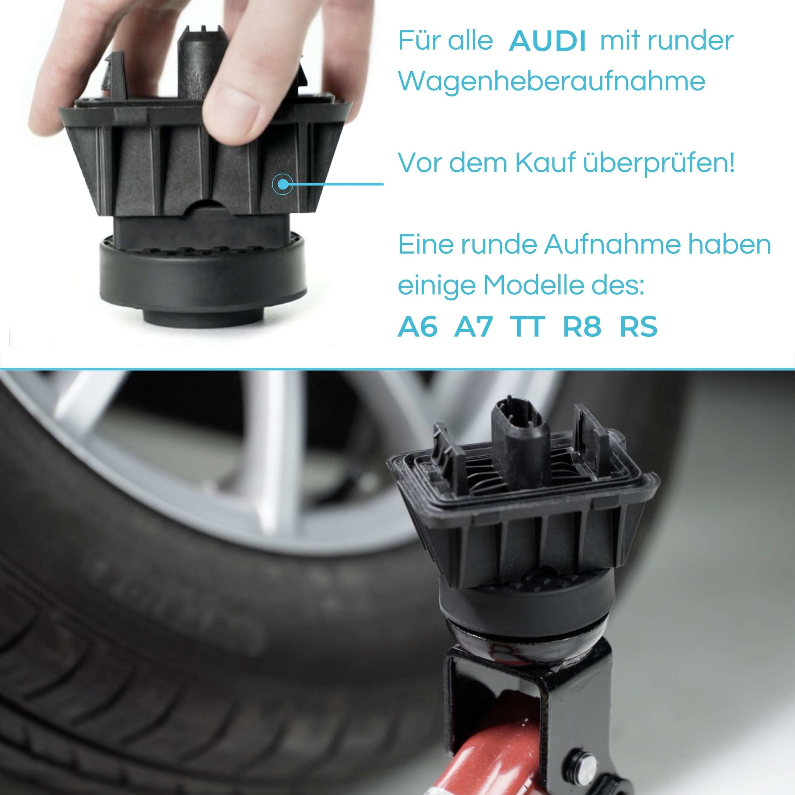 PLANGER Curby Pad tampone crick Audi gomma protettivo
