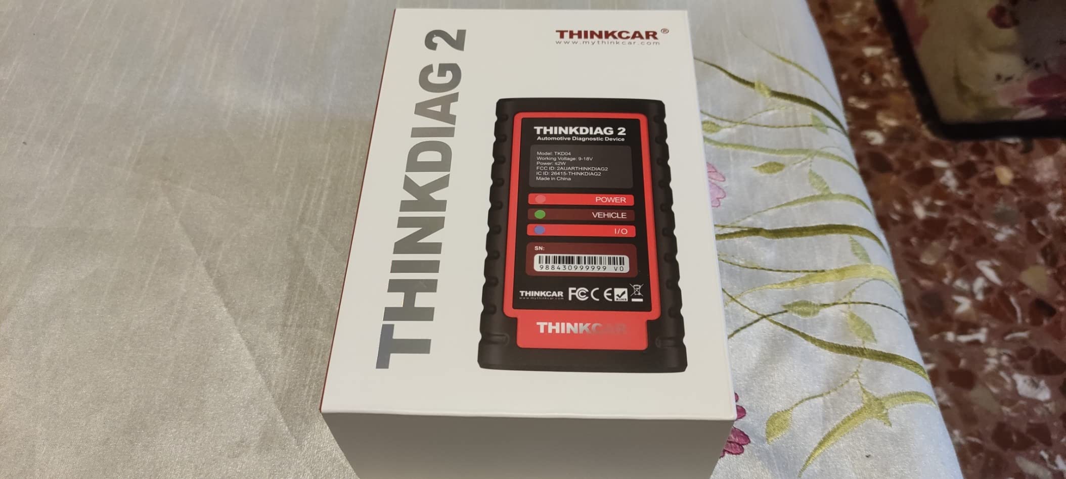 Thinkcar Thinkdiag 2 scanner auto Bluetooth CAN FD 15 reset