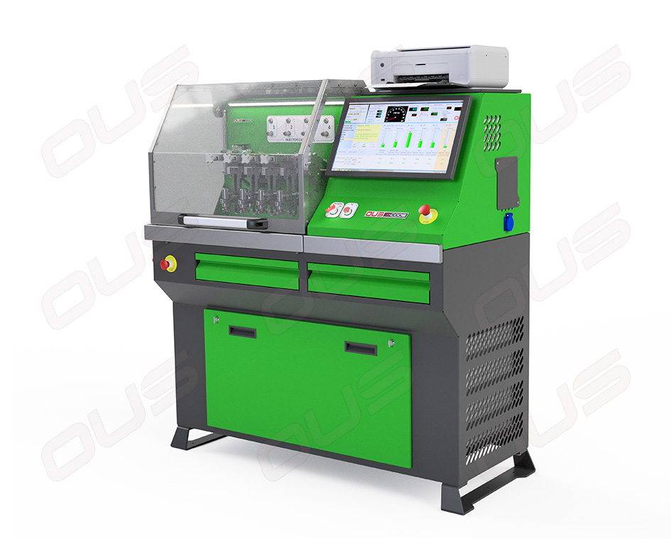 OUS X-Code TD-7700-00 Banco Prova Iniettori 4 Canali 2500 Bar