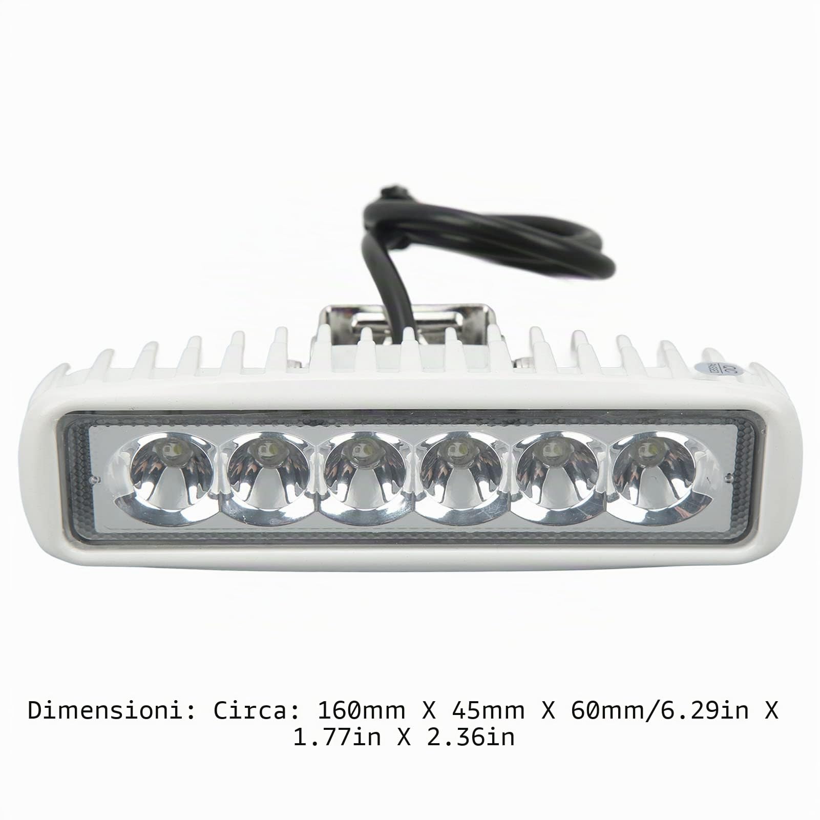 OUKENS LED Light Bars Faro Barca 12V 24V IP67 Bianco