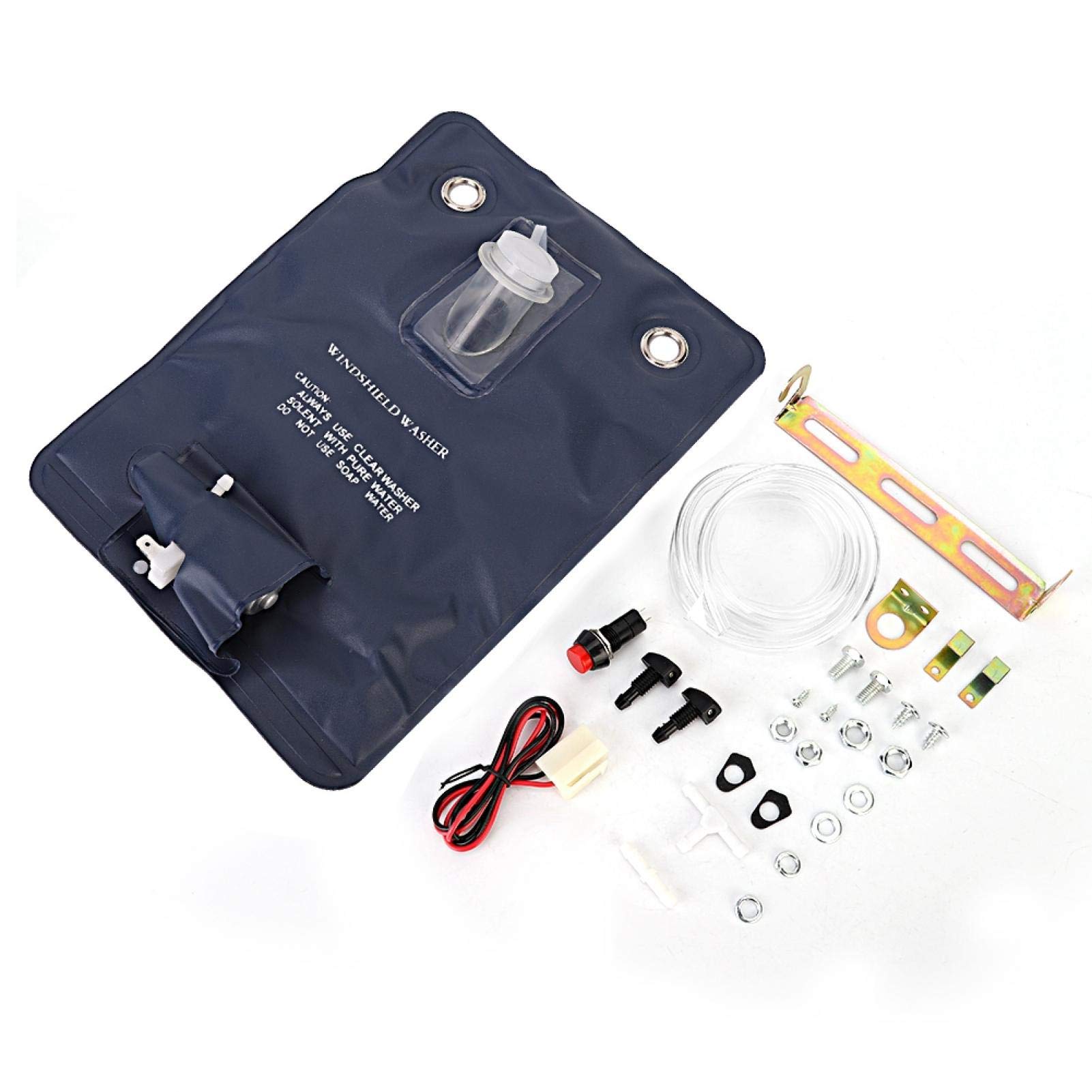 OUKENS Auto Electrical Kit Lavavetri 151286776374 12V con Borsa