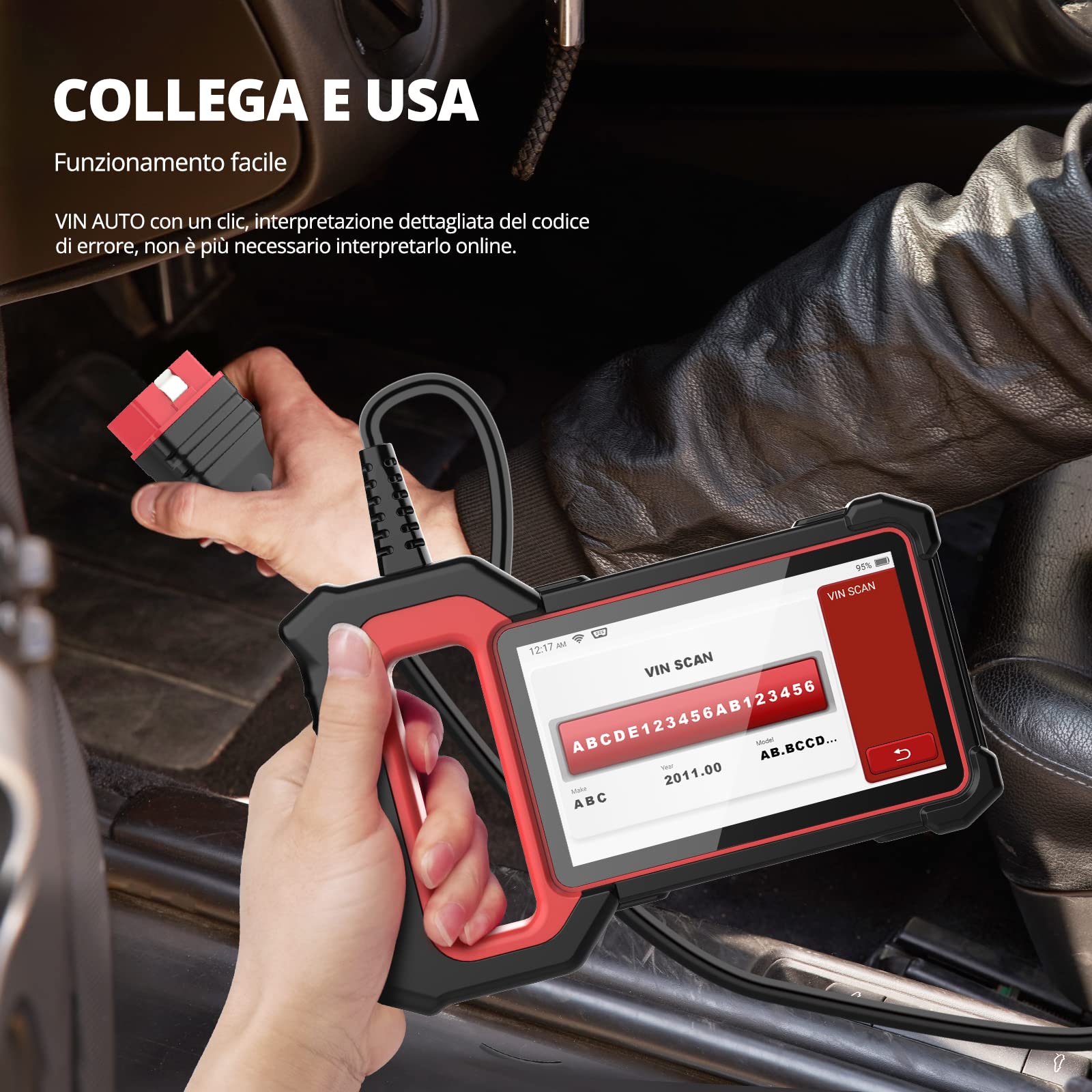 Thinkcar Thinkscan Plus S5 diagnostica auto 4 sistemi