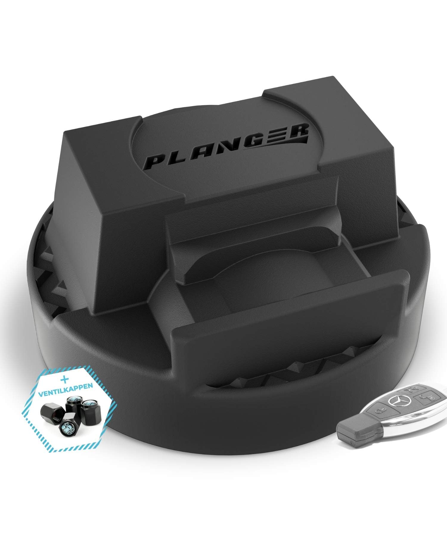 PLANGER Daimnd Pad Tampone Gomma per Cric Mercedes 3,5t
