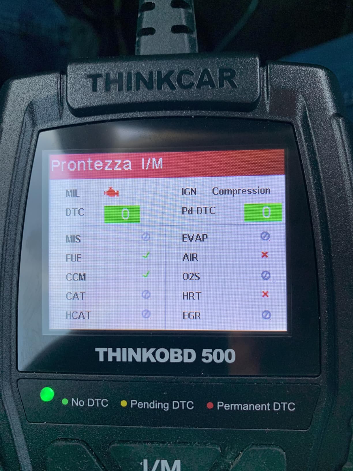 Thinkcar Thinkobd 500 lettore auto OBD2 motore schermo 2,8"