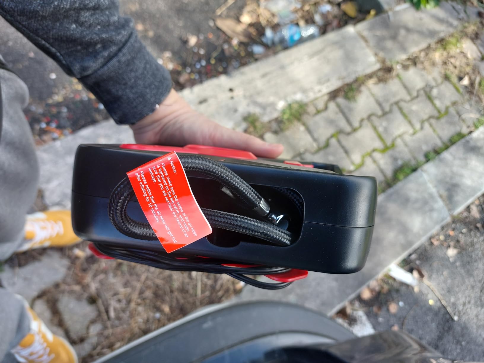 WindGallop Compressore Aria Auto Portatile 12V LCD LED