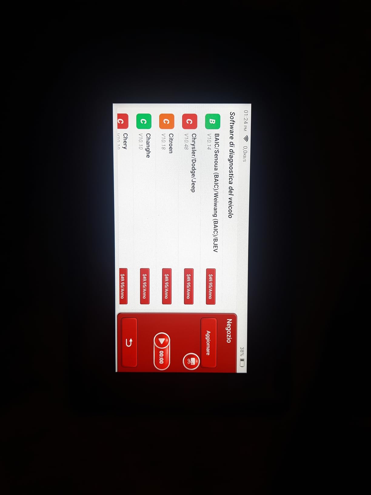 Thinkcar Thinkscan Max 2 scanner auto tutti sistemi 28 reset