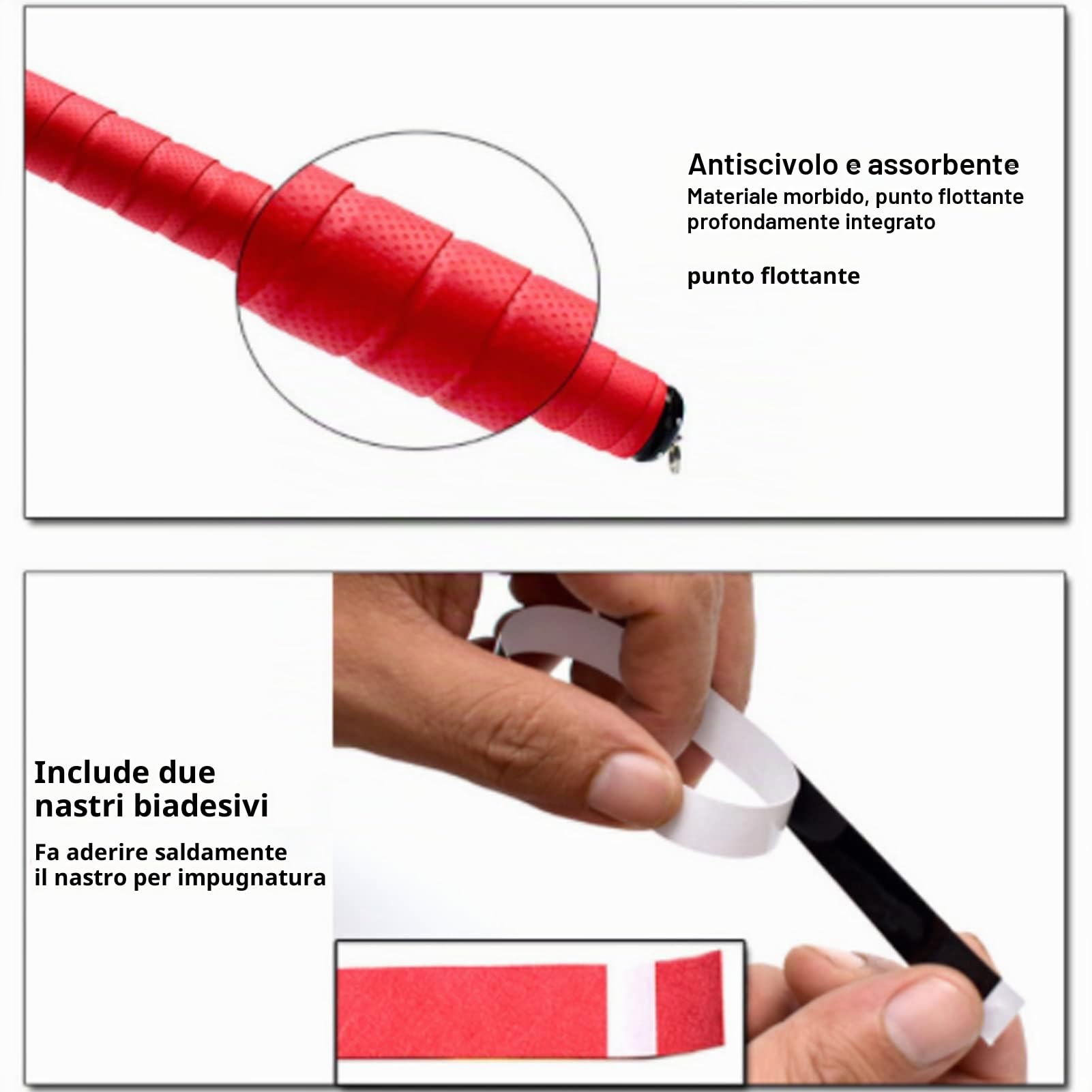 OUKENS Overgrip Racchetta Tennis Badminton PU 60 Pezzi