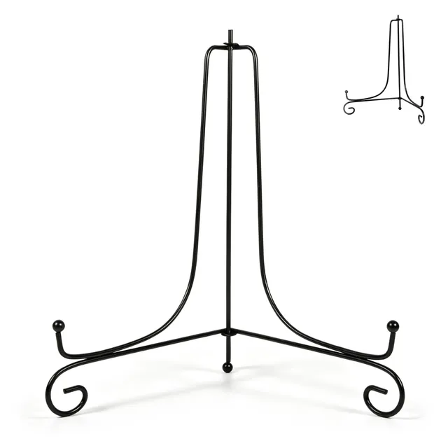 OUKENS Cavalletto Ferro 10" Supporto Piatti Quadri