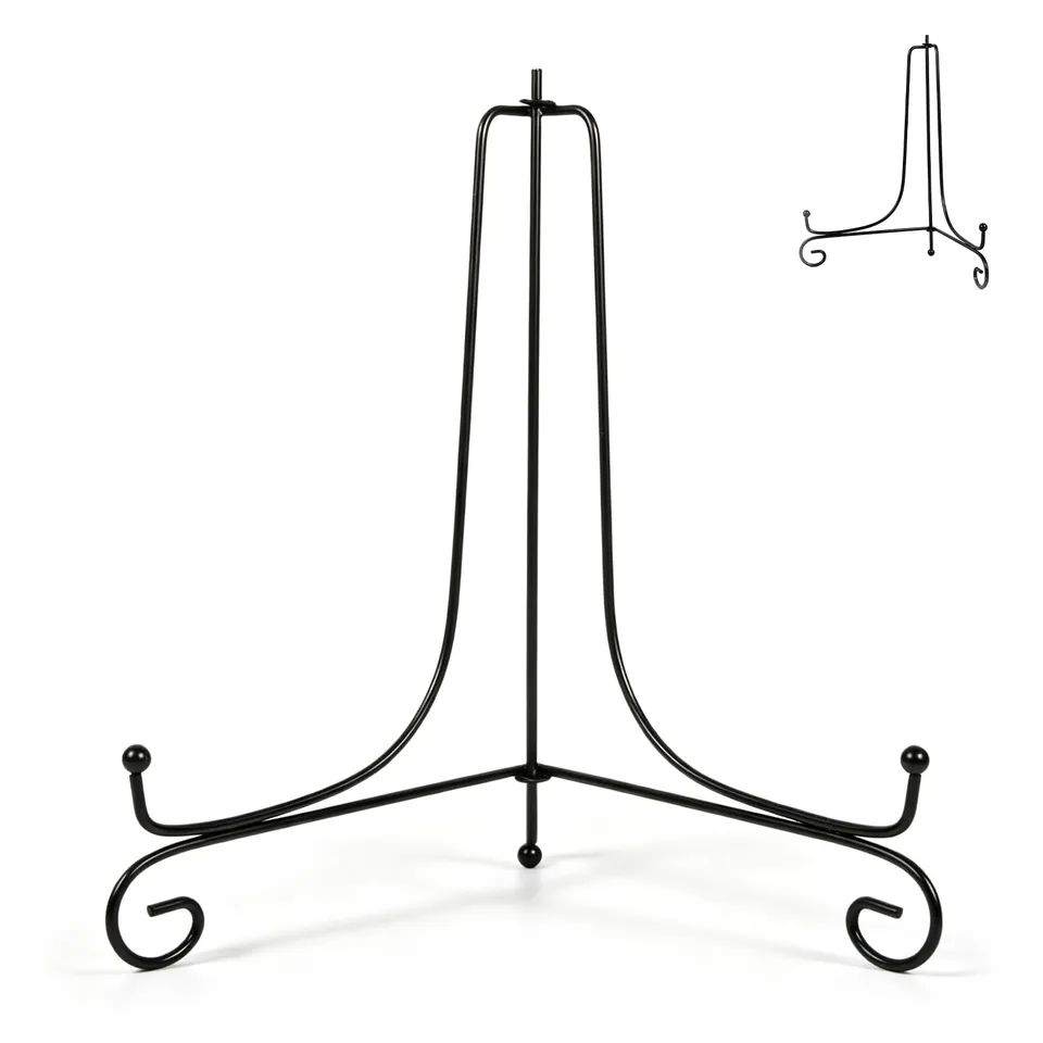 OUKENS Cavalletto Ferro 10" Supporto Piatti Quadri