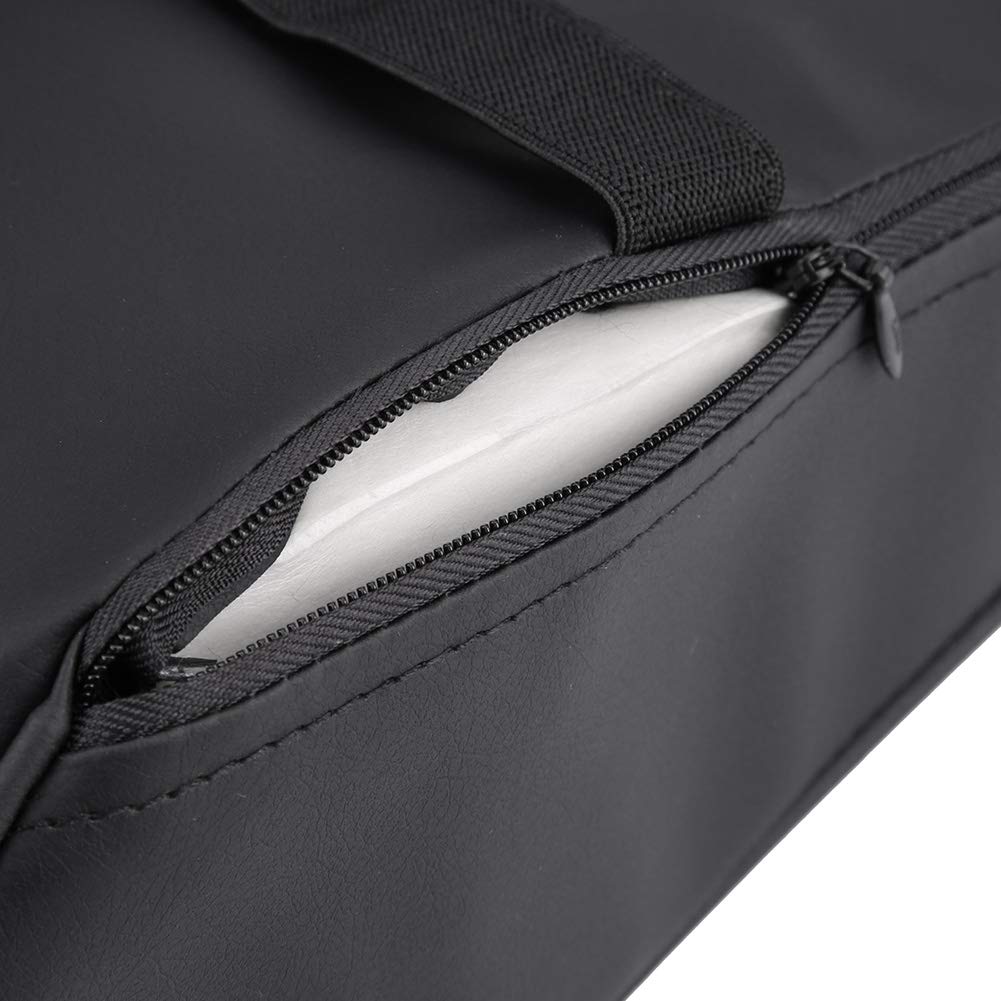OUKENS cuscino bracciolo auto memory foam pelle 32cm universale