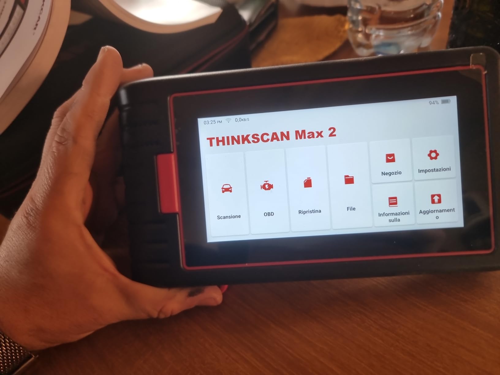Thinkcar Thinkscan Max 2 scanner auto tutti sistemi 28 reset