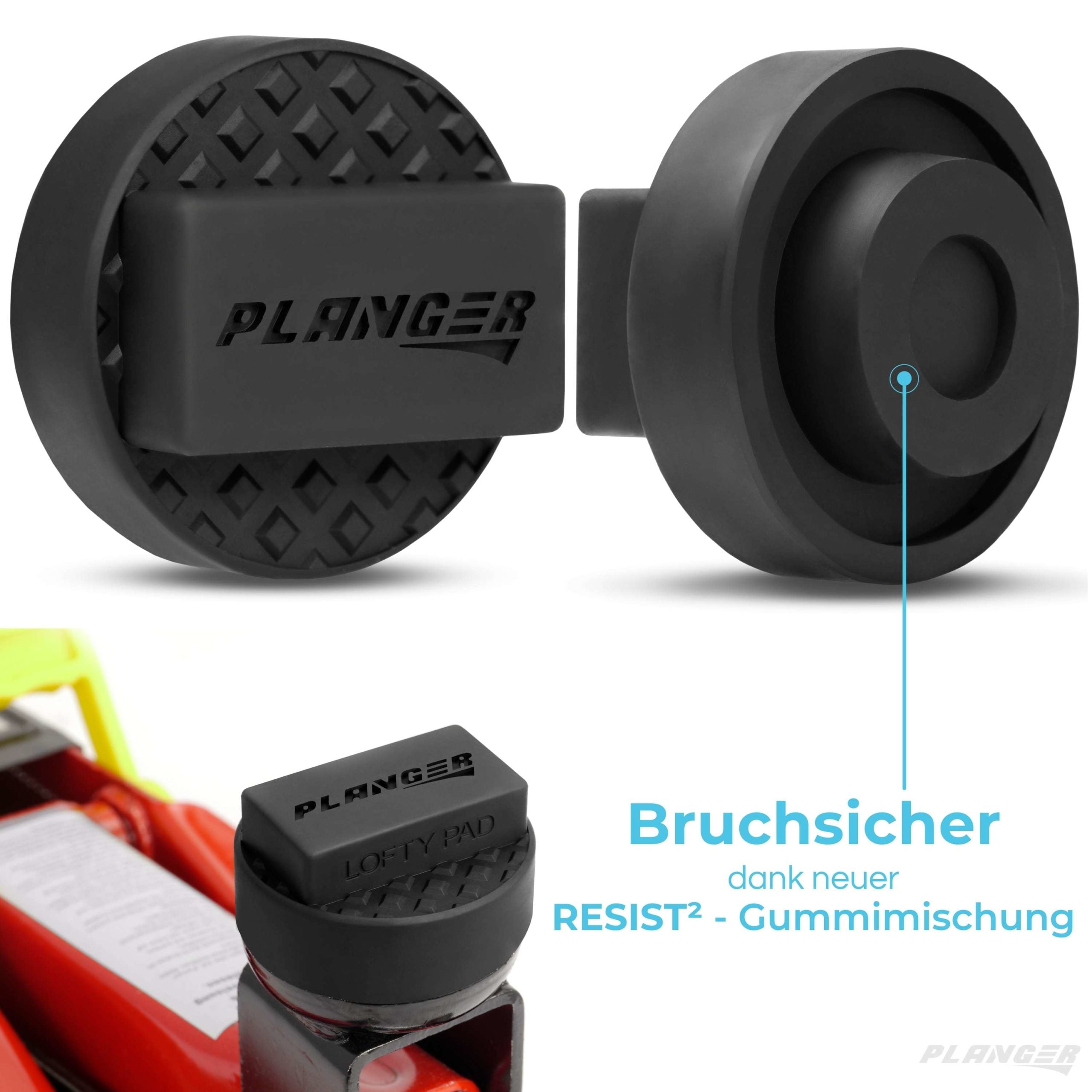 PLANGER Lofty Pad Tampone Gomma per Cric BMW Mini Opel 3,5t
